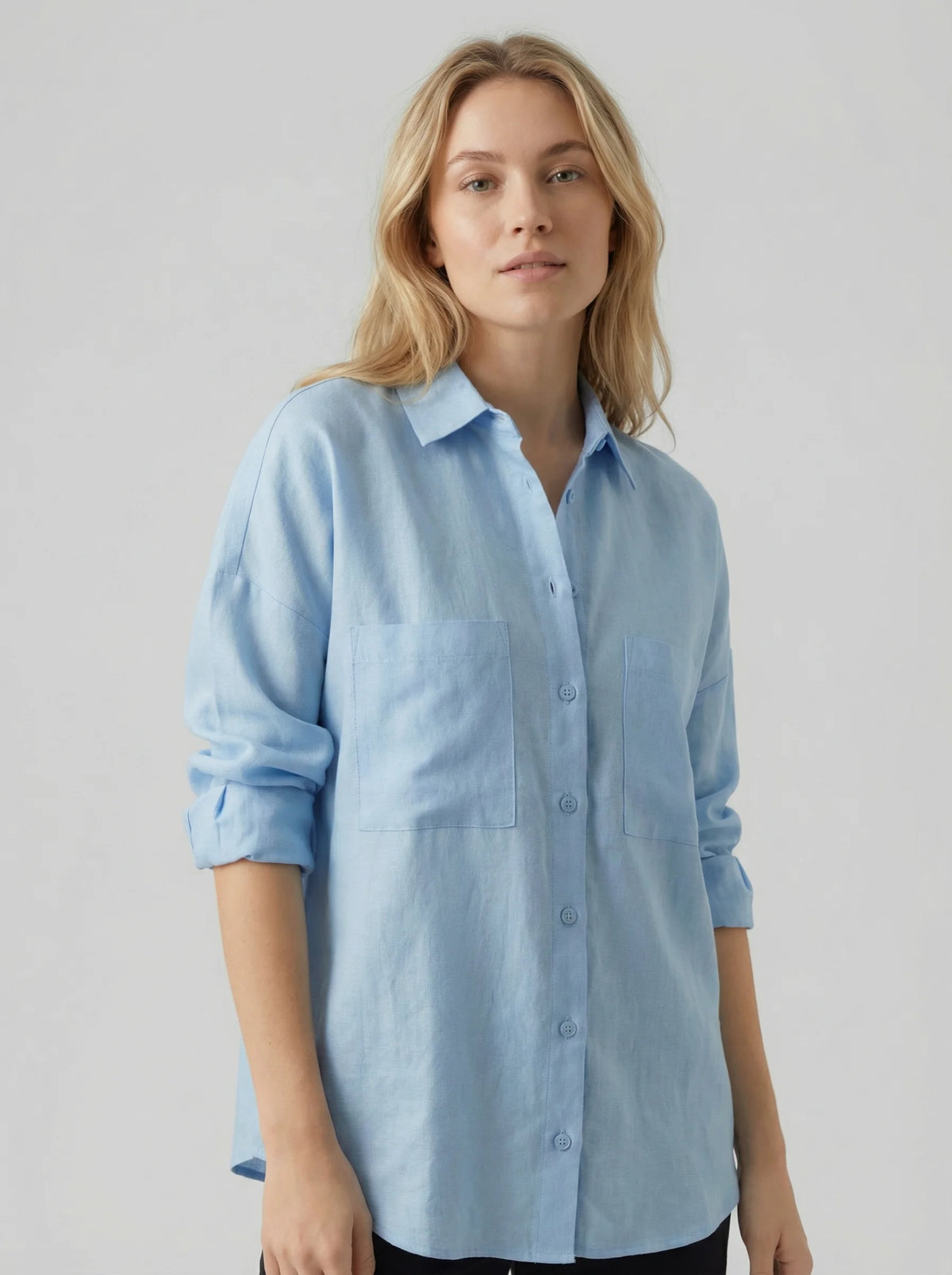 Alora Pure Linen Cotton Shirt