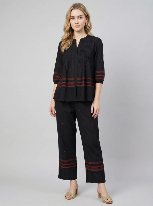 Aster Cotton Silk Co-Ord Set