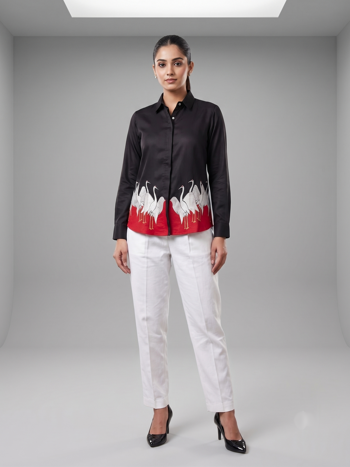 Elan Full sleeves Embroidered Shirt