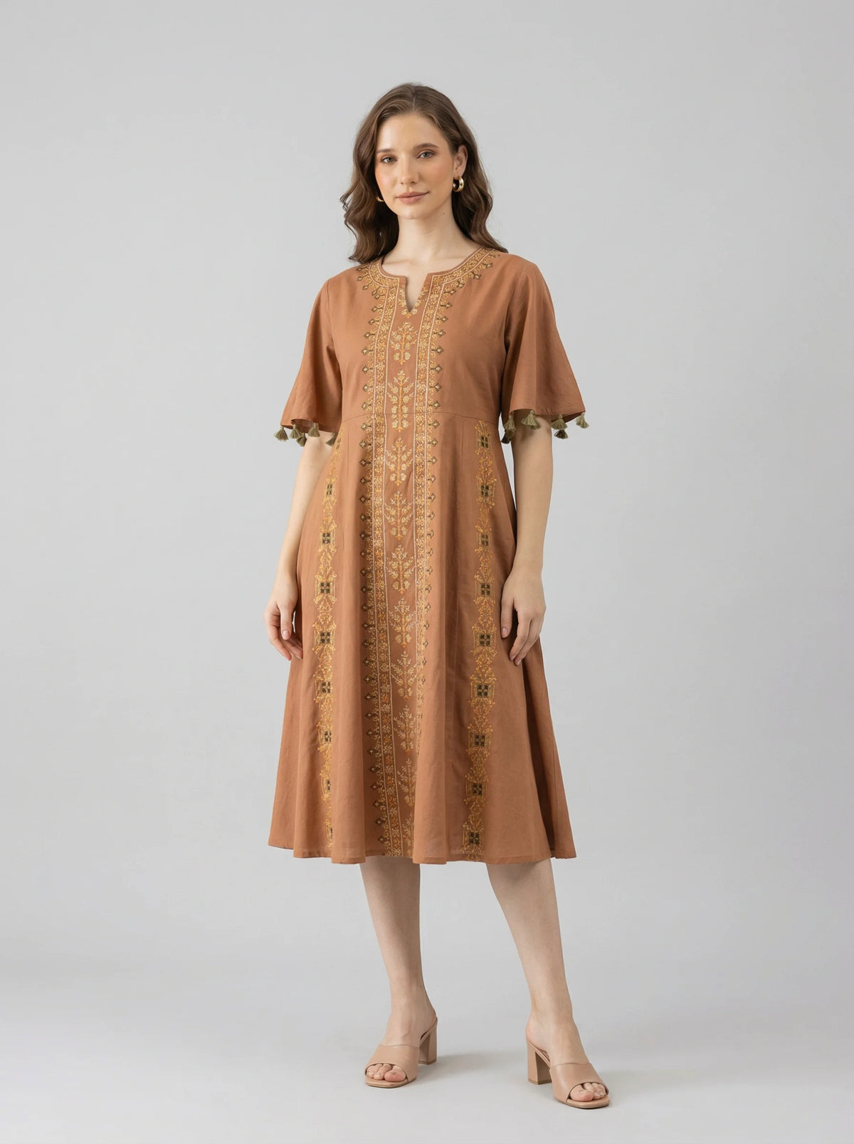 Kesar Cotton Dress