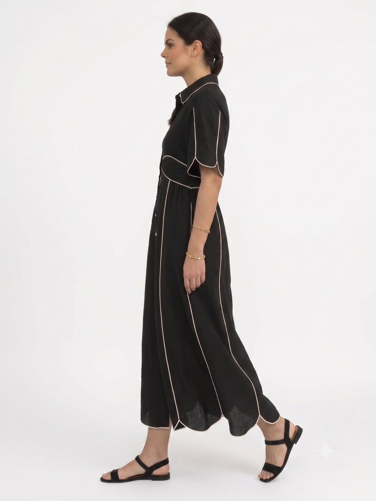 Cosmos Cotton Dress