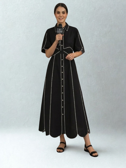 Cosmos Cotton Dress